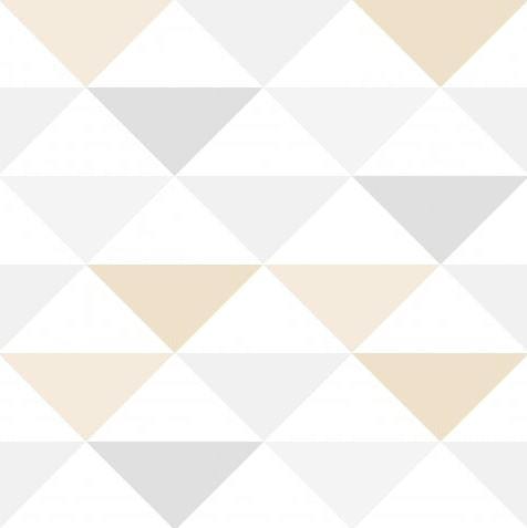 Papel De Parede Brincar Bobinex Geométrico Bege - 3603