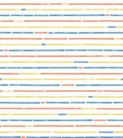 Papel De Parede Brincar Bobinex Listrado - 3631 Papel na Parede