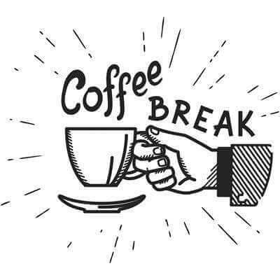 Adesivo Decorativo - COFFEE BREAK 0,59x0,66 Metros (Pausa para o café), Adesivo, Papel na Parede- Papel na Parede