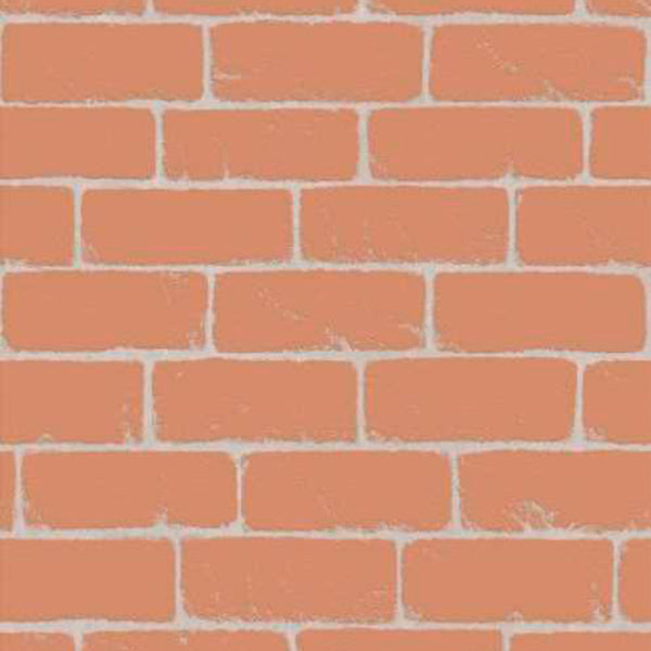 Papel de Parede Cinza Atemporal Tijolo  3804