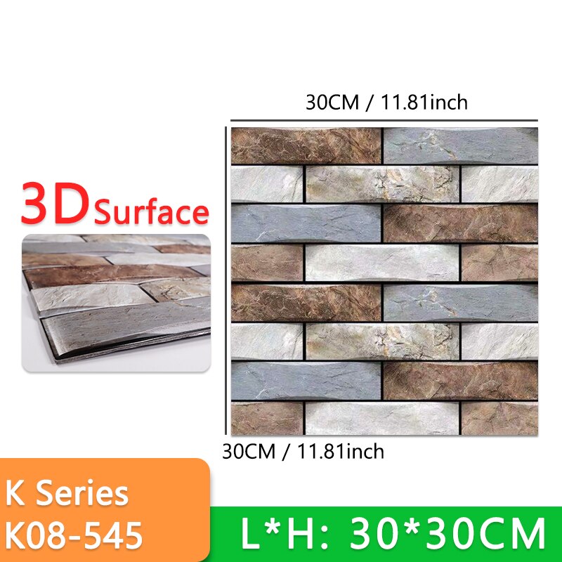 10 pçs adesivos de parede grossos azulejos autoadesivos adesivos de chão mármore banheiro chão papéis de parede à prova dwaterproof água pvc quarto sala de estar