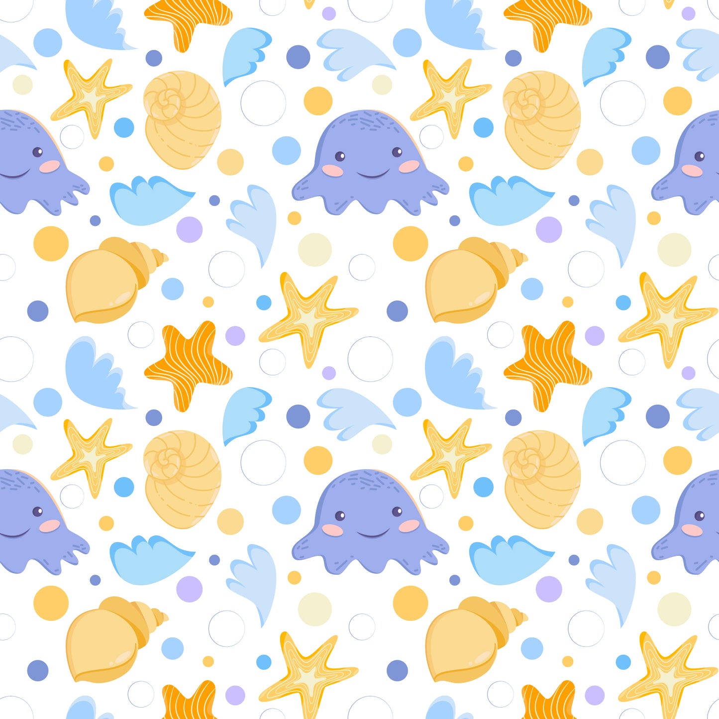 PAPEL DE PAREDE ADESIVO INFANTIL FUNDO DO MAR L071