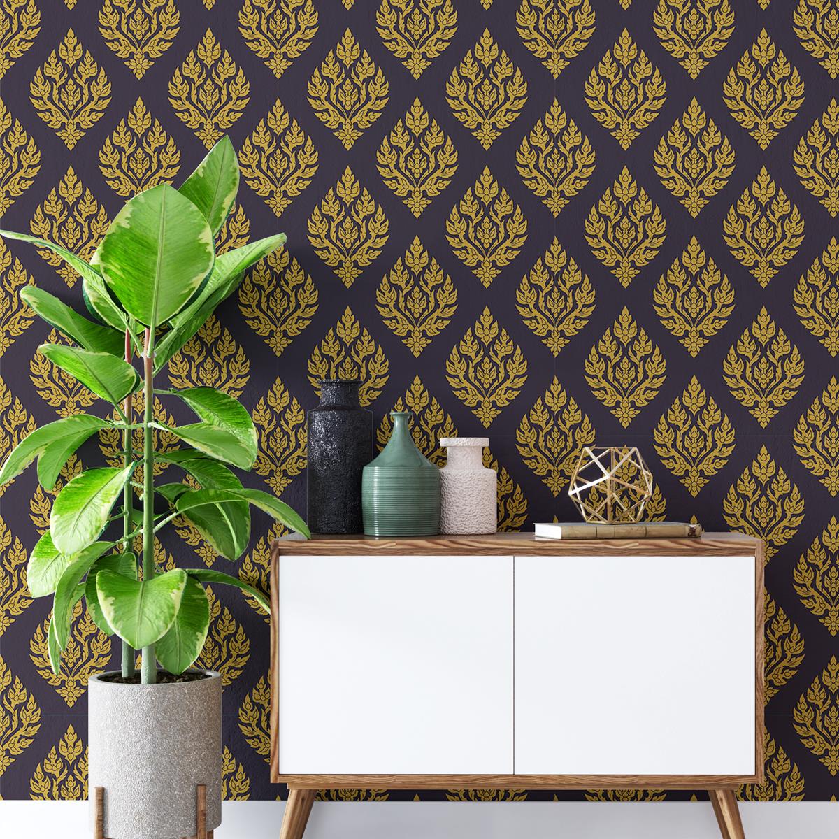 Papel de Parede Adesivo Vintage N04001