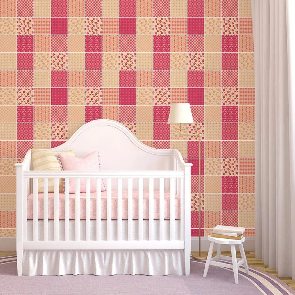 Papel de Parede Autocolante Rosa Floral 149088761