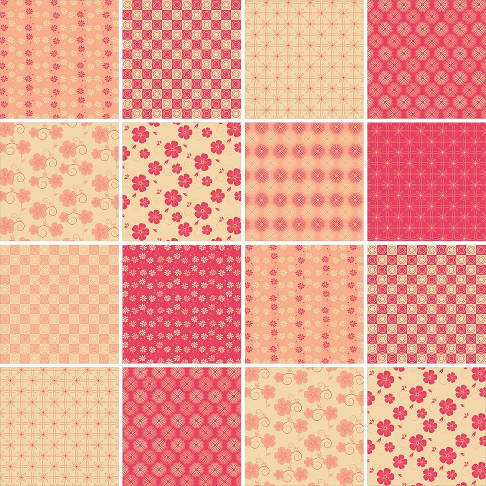 Papel de Parede Autocolante Rosa Floral 149088761