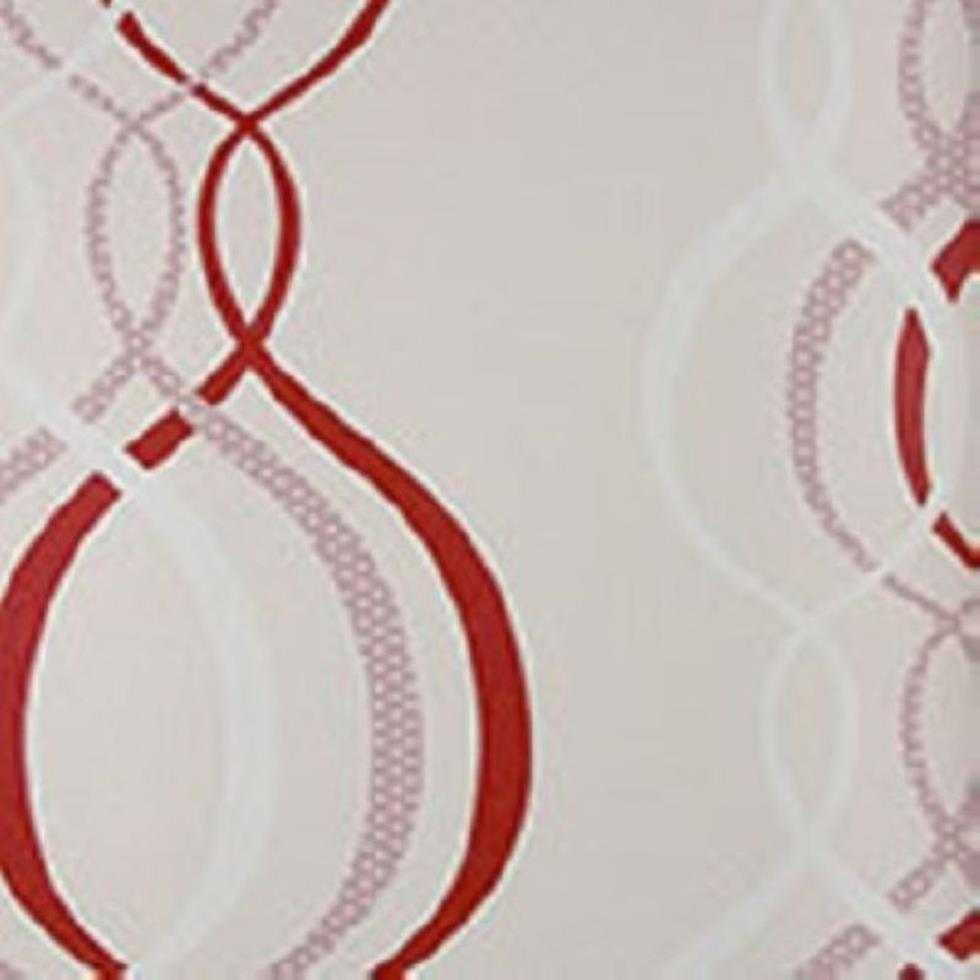 Papel de Parede Abstrato Vermelho Tropical Texture 710308