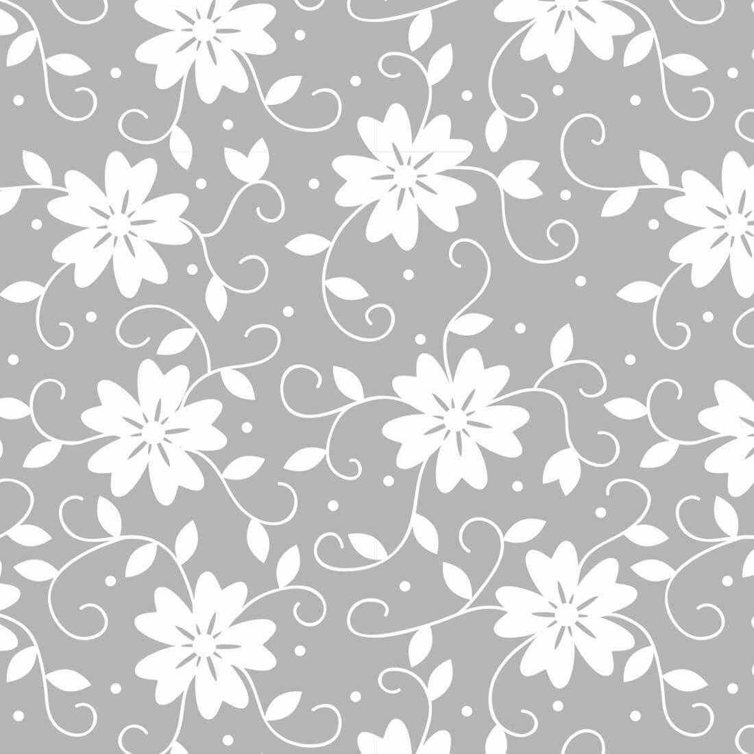 Papel de Parede Adesivo Floral N1901797406D Papel na Parede