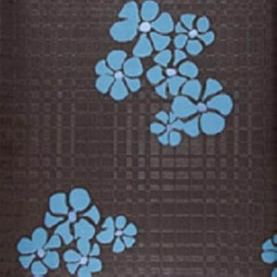 Papel de Parede Texturizado Floral Azul Vanity 40963