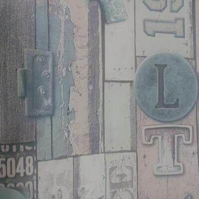 Papel de Parede Texturizado Jornal Wall Street JW3917