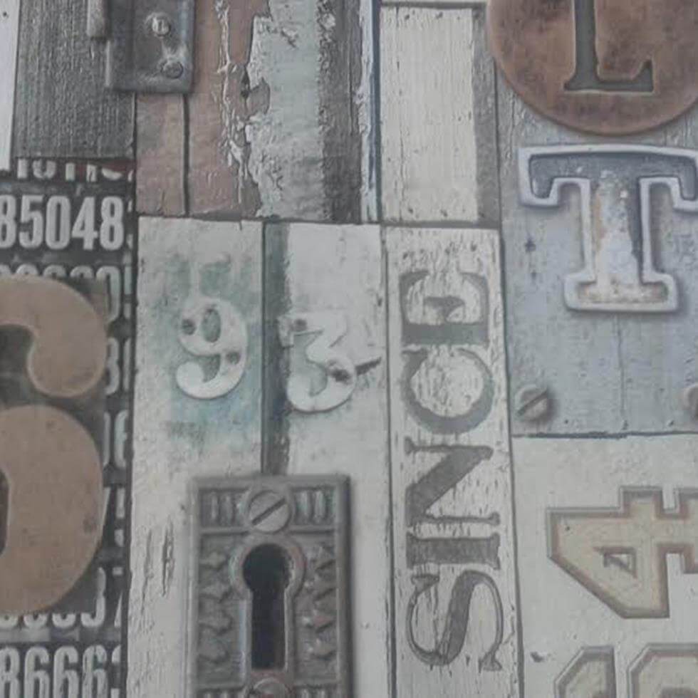 Papel de Parede Texturizado Jornal Wall Street JW3919