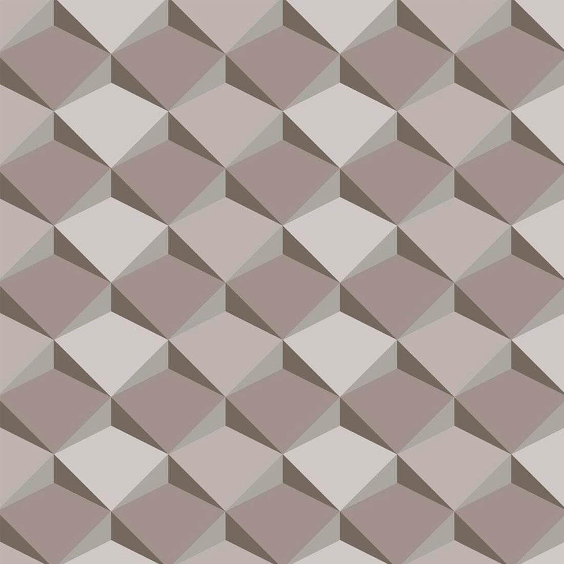 Papel de Parede Texturizado Allegra 3D Geometrico 7302-2