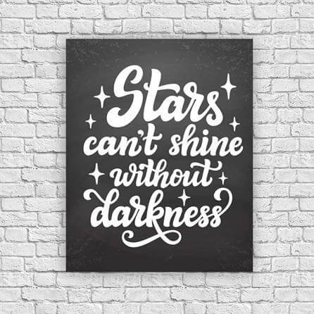 Poster Decorativo Frase Inspiração 15338310