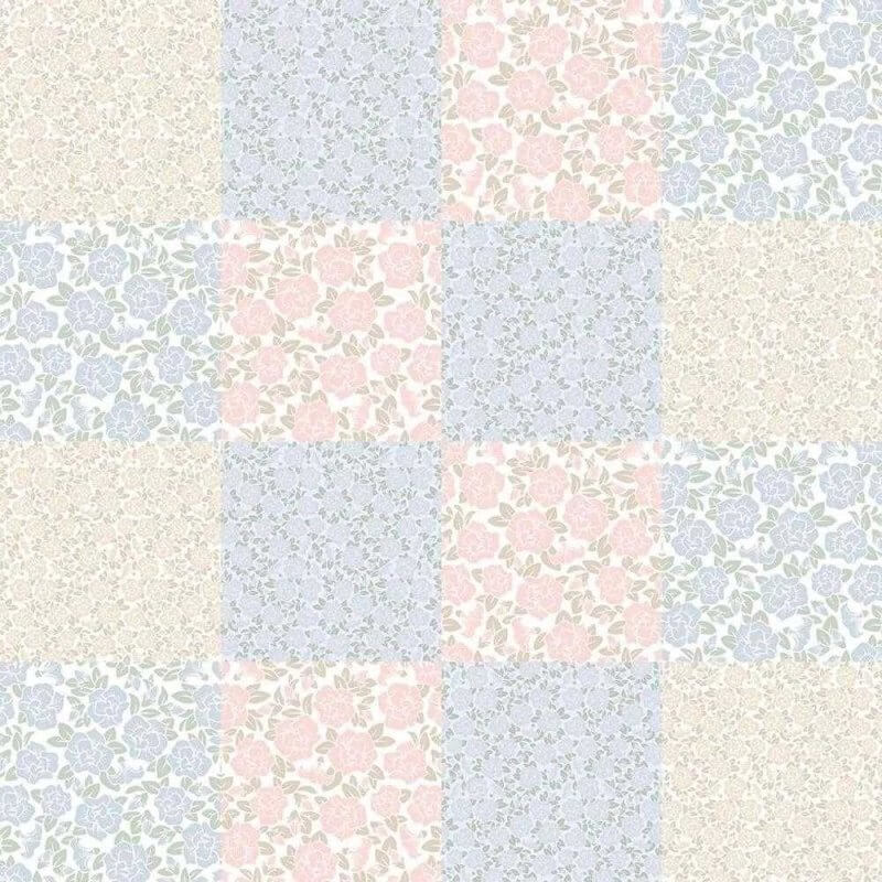 ADESIVO AZULEJO FLORAL 283120670 - Papel na Parede