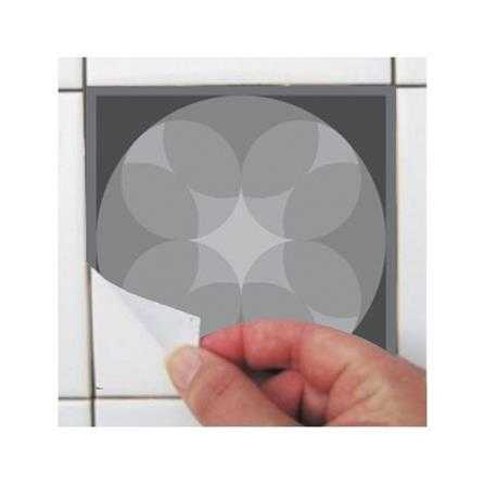 Adesivo Azulejo Portugues Cinza 6325 - Papel na Parede