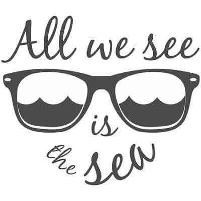 Adesivo Decorativo - All We See Is The Sea - Medidas 0,69x0,59M (Tudo o que vemos é o mar) - Papel na Parede