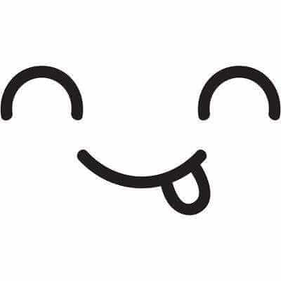 Adesivo Decorativo Carinha B1 Medidas 1,1x0,59 Metros - Papel na Parede