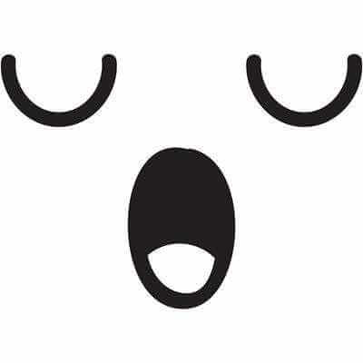 Adesivo Decorativo Carinha B7 Medidas 0,83x0,59 Metros - Papel na Parede