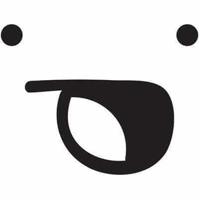 Adesivo Decorativo Carinha C9 Medidas 0,77x0,59 Metros - Papel na Parede