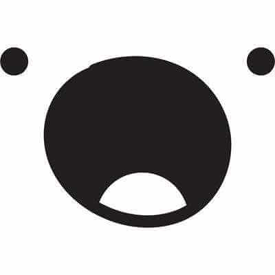 Adesivo Decorativo Carinha E2 Medidas 0,89x0,59 Metros - Papel na Parede