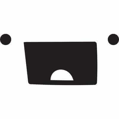 Adesivo Decorativo Carinha F6 Medidas 1,36x0,59 Metros - Papel na Parede