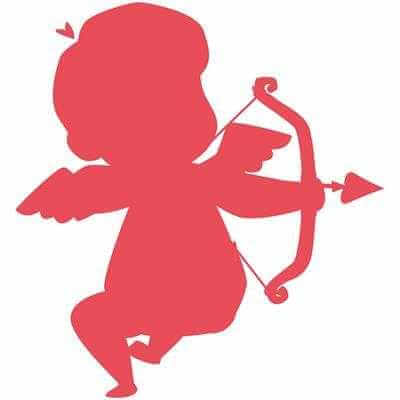 Adesivo Decorativo Cupido Medidas 0,59x0,63 Metros - Papel na Parede