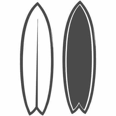 Adesivo Decorativo - Duas Pranchas - Medidas 0,59x0,89M