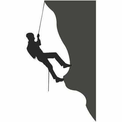 Adesivo Decorativo - Escalada 103 - Medidas 0,59x1,02M