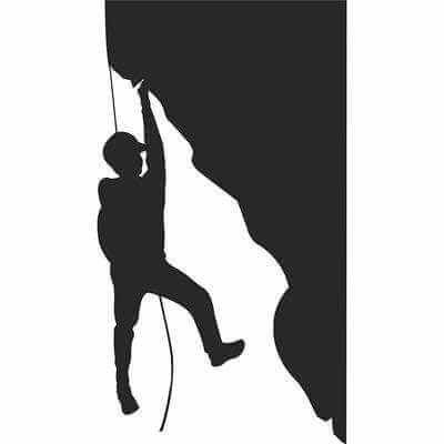 Adesivo Decorativo - Escalada 104 - Medidas 0,59x1,04M