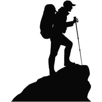 Adesivo Decorativo - Escalada Montanha - Medidas 0,59x0,74M - Papel na Parede