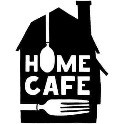Adesivo Decorativo - home cafe 0,59x0,78 Metros (Casa do café) - Papel na Parede