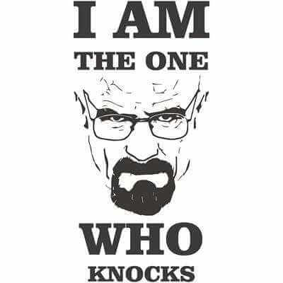 Adesivo Decorativo - I Am The One - Medidas 0,59x1,22M (Sou o único que bate) - Papel na Parede