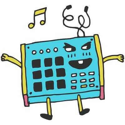 Adesivo Decorativo - Mpc Dj - Medidas 0,63x0,59M - Papel na Parede