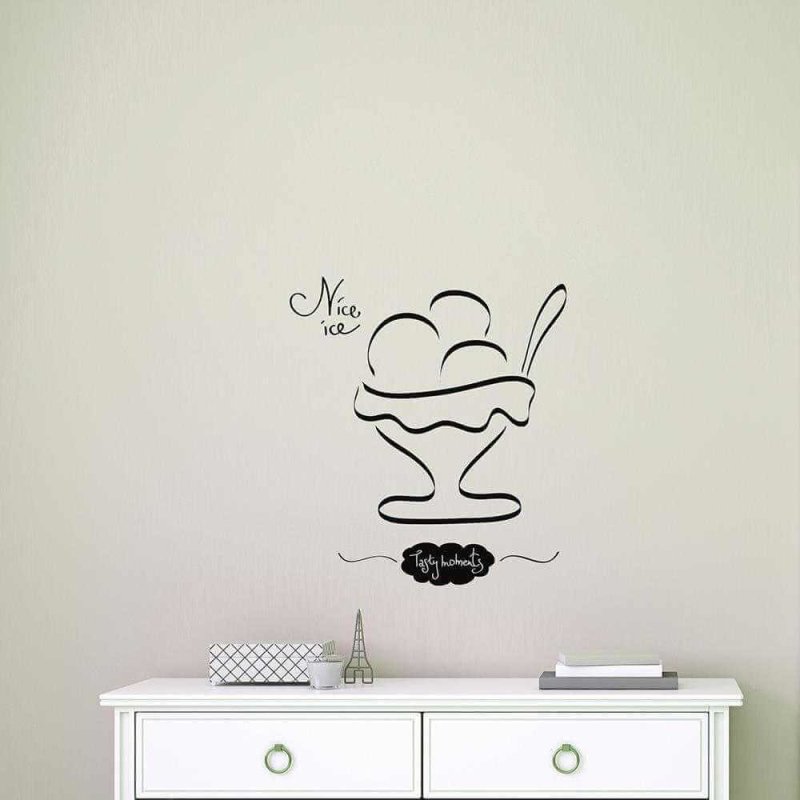 Adesivo Decorativo - nice ice 59x57 Metros - Papel na Parede