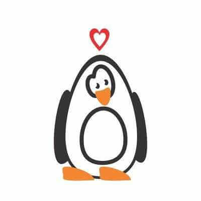 Adesivo Decorativo Pinguim 2 - Papel na Parede