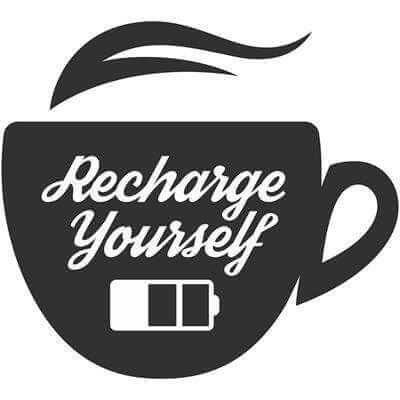Adesivo Decorativo - recharge 0,59x0,65 Metros (Recarregue- se ) - Papel na Parede