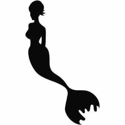 Adesivo Decorativo - Sereia 103 - Medidas 0,59x0,98M - Papel na Parede