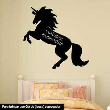 Adesivo Decorativo Unicórnio 5335 55 x53 cm - Papel na Parede