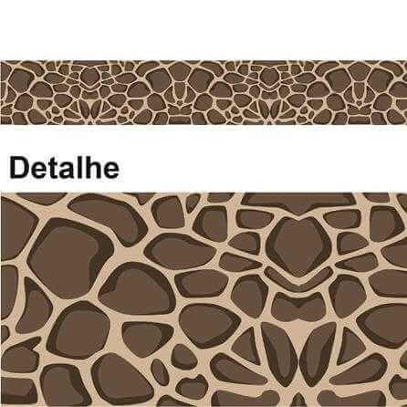 Faixa Border Adesivo Animal Print 4003 - Papel na Parede