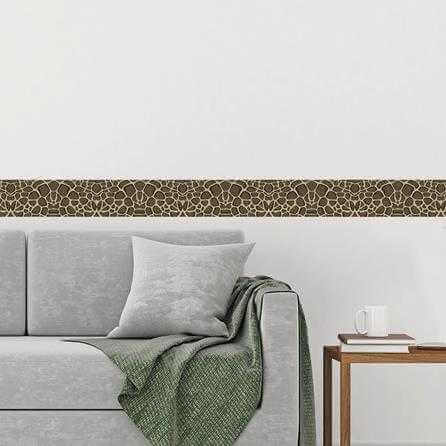 Faixa Border Adesivo Animal Print 4003 - Papel na Parede