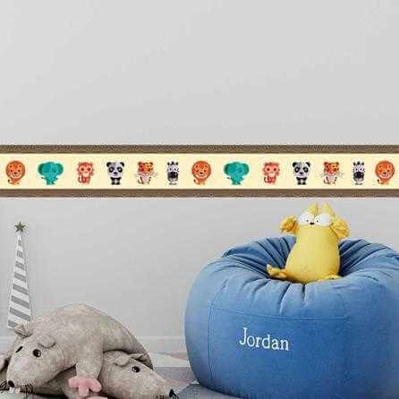 Faixa Border Adesivo Safari 2004 - Papel na Parede