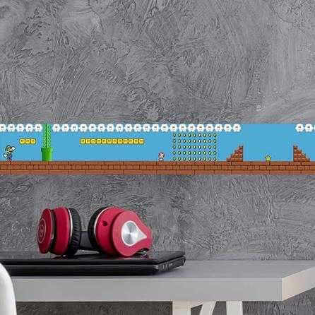 Faixa Border Autocolante Video Game 020 - Papel na Parede