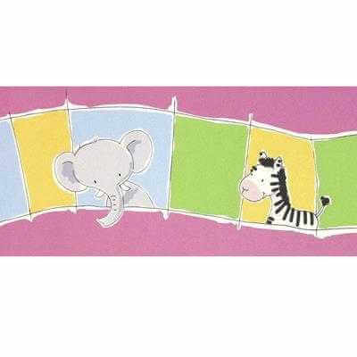 Faixa Border Friends Belga SF6928 - Papel na Parede