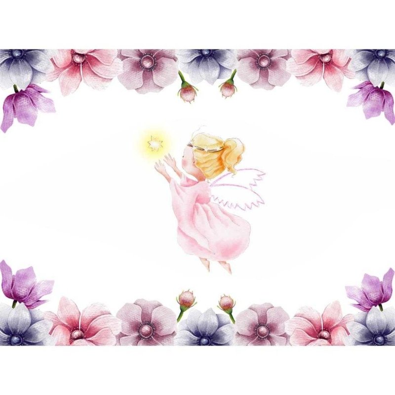 Painel Anjo Rosa PA300 - Papel na Parede