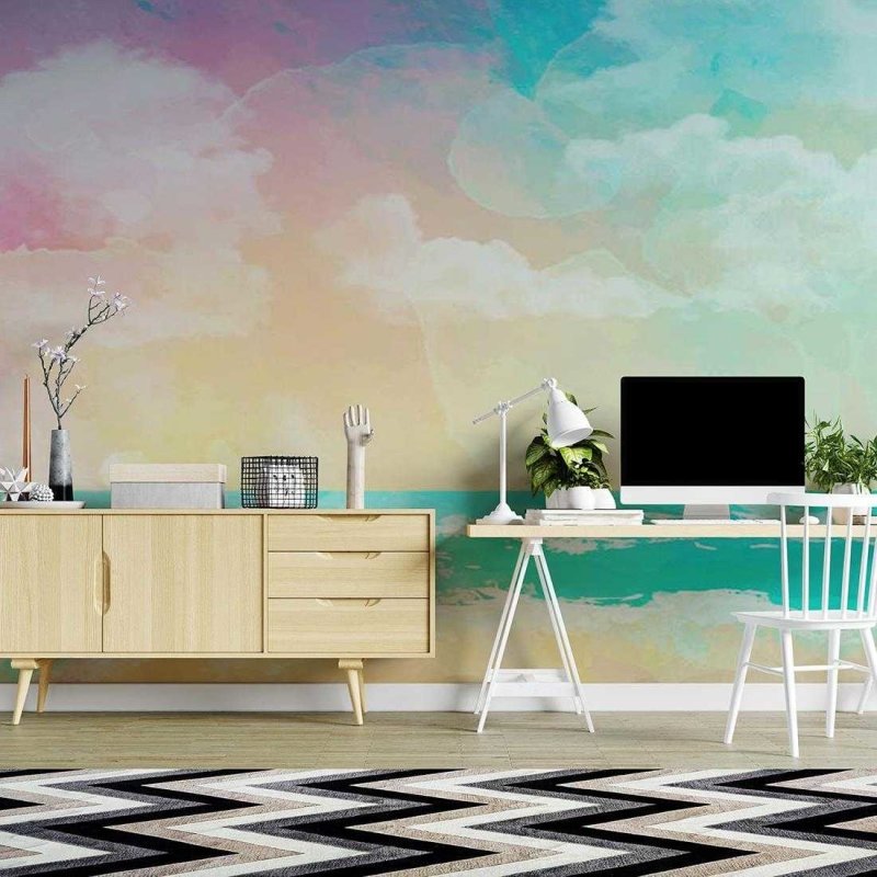 Painel de Pintura Natural PA54607 - Papel na Parede