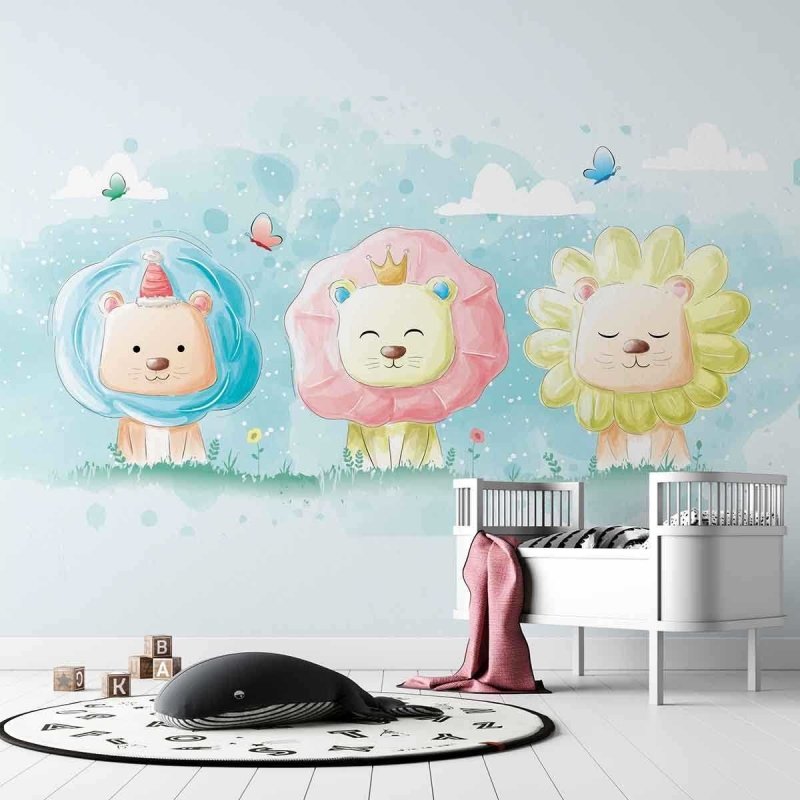 Painel Filhotes PA108 - Papel na Parede