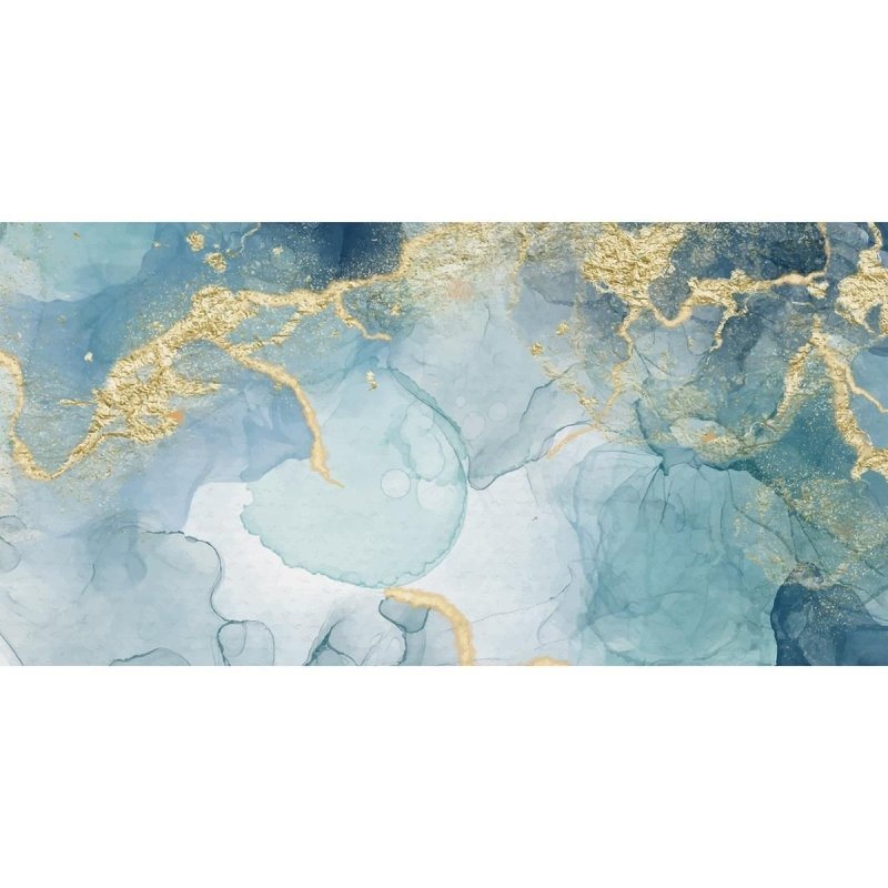 Painel Fotográfico Abstrato Azul N010286 - Papel na Parede