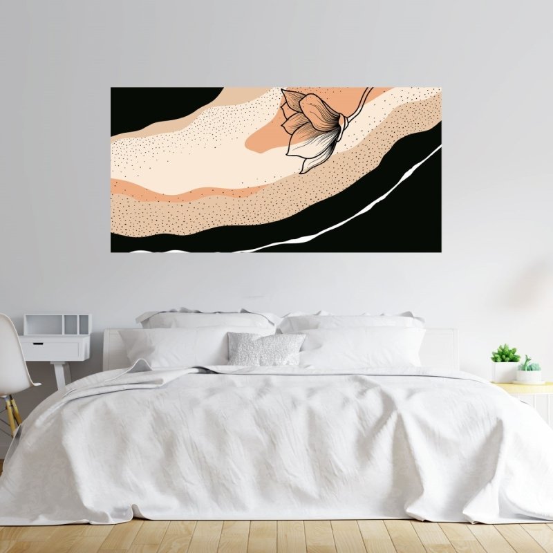 Painel Fotográfico Abstrato Floral N011151 - Papel na Parede
