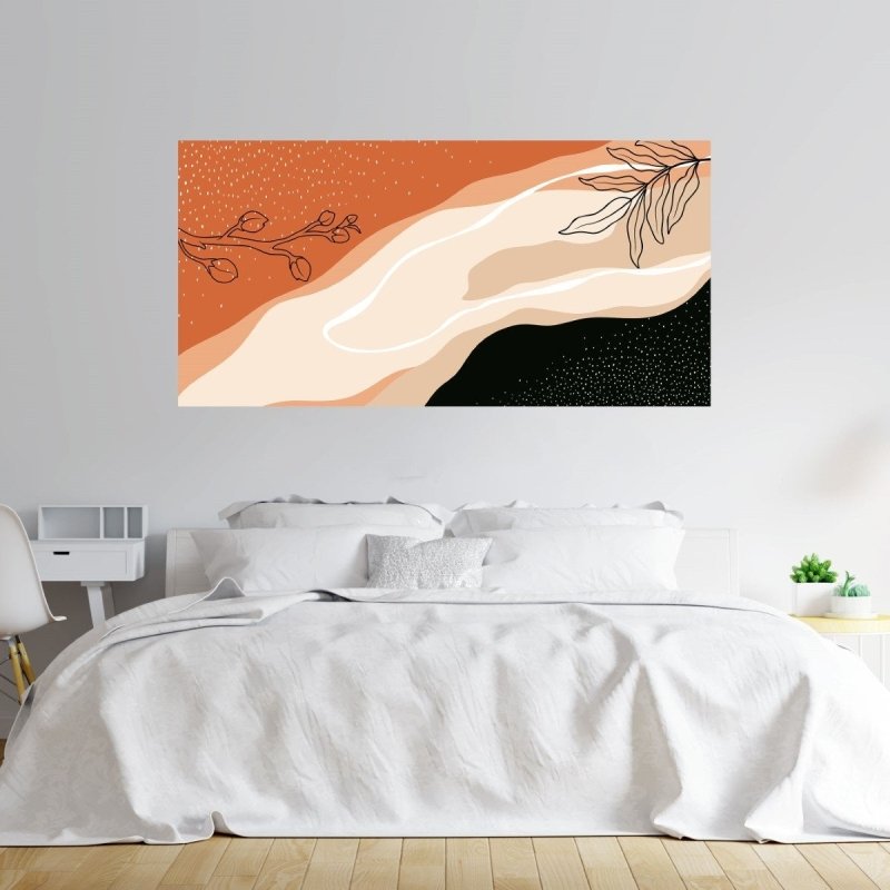 Painel Fotográfico Abstrato Orquídea N011149 - Papel na Parede