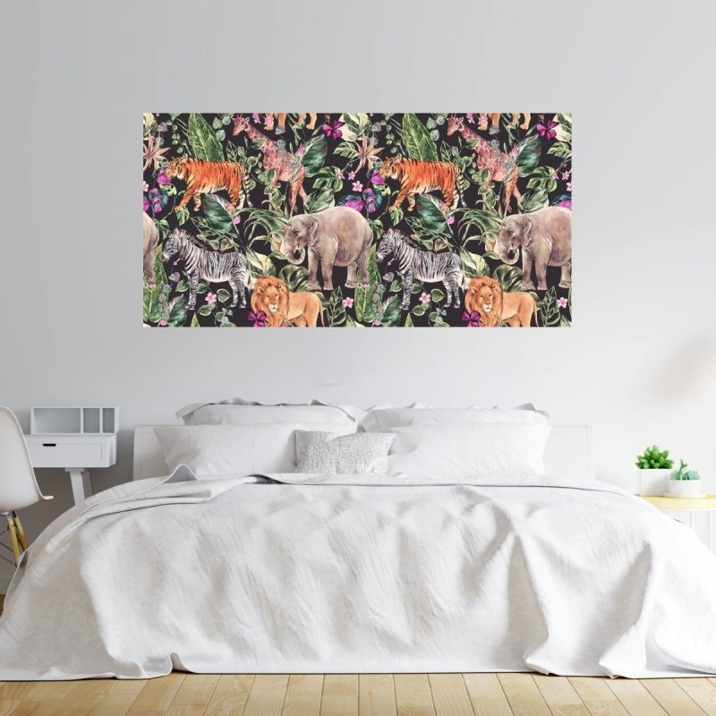 Painel Fotográfico Animais da Savana N012190 - Papel na Parede