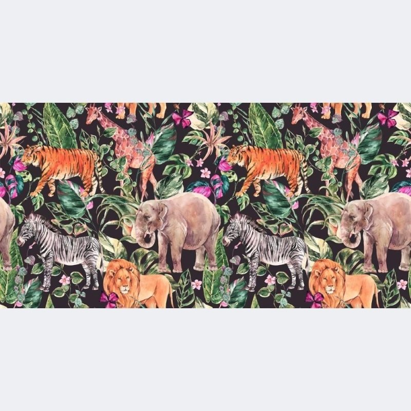 Painel Fotográfico Animais da Savana N012190 - Papel na Parede